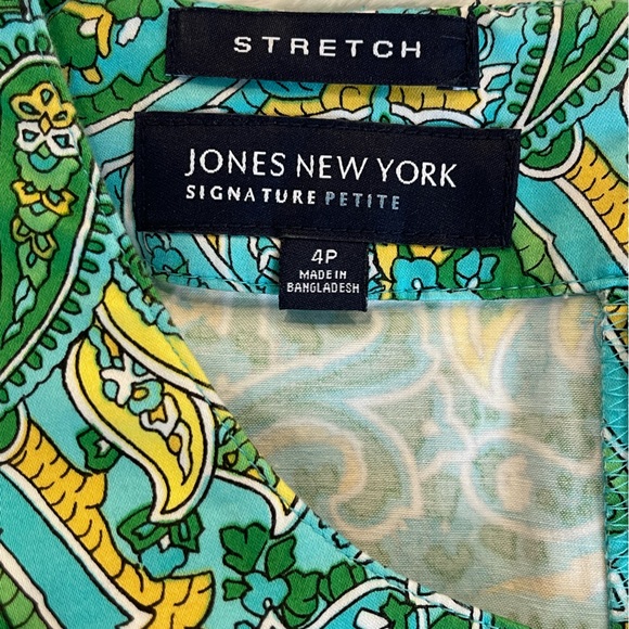 Jones New York 4P green/blue/yellow - Picture 3 of 8